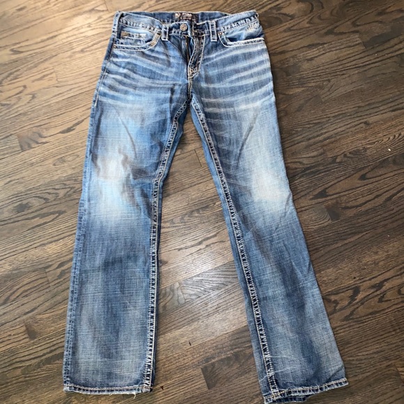 Silver Jeans Jeans Silver Zac 34w26l Never Worn Poshmark